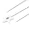 Dritz® White Star Flat Head Pins With Numbers & Directional Arrows, 115ct.